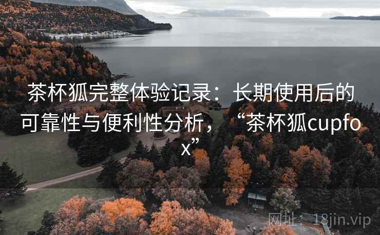 茶杯狐完整体验记录：长期使用后的可靠性与便利性分析，“茶杯狐cupfox”-第2张图片