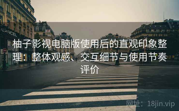 柚子影视电脑版使用后的直观印象整理：整体观感、交互细节与使用节奏评价-第2张图片